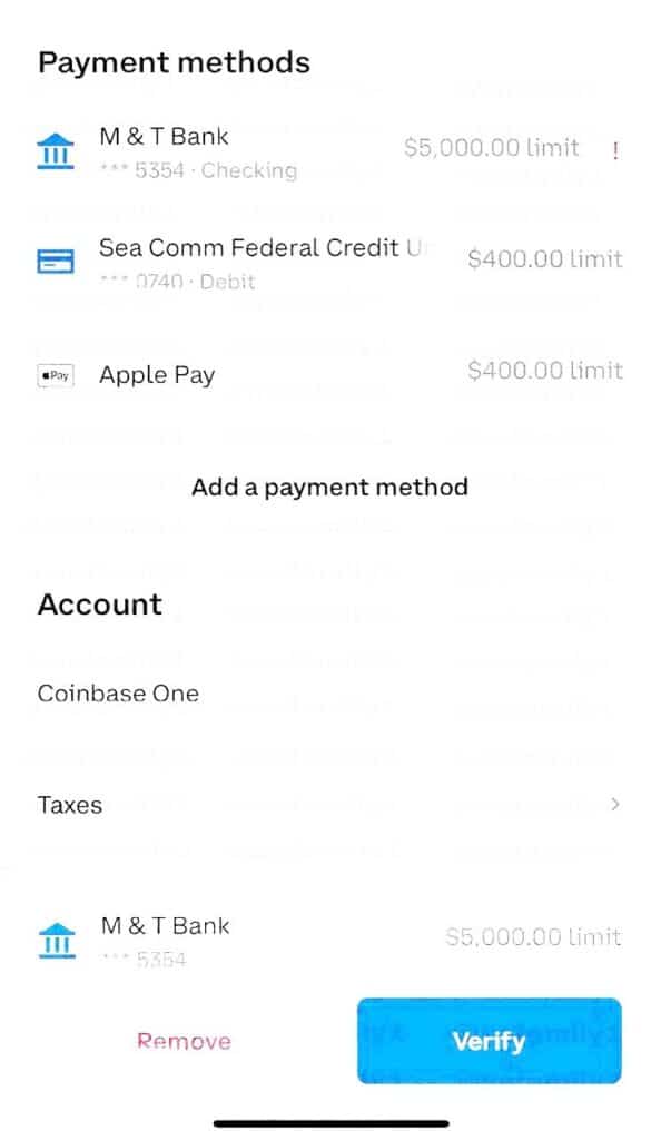 coinbase carding method