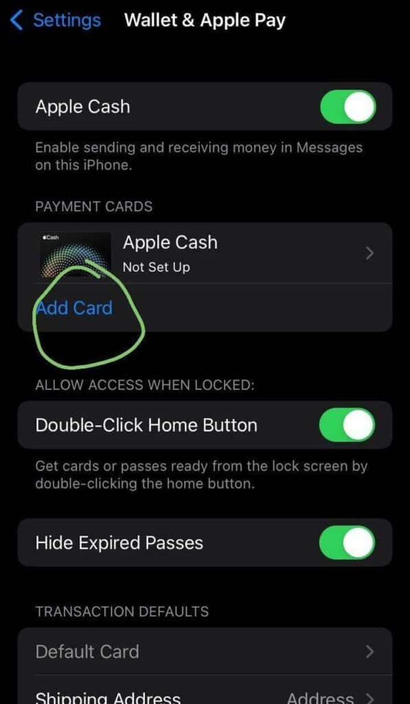 APPLE PAY CARDING METHOD 2023