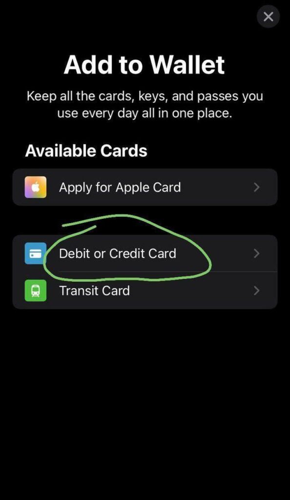 apple pay carding method 2024