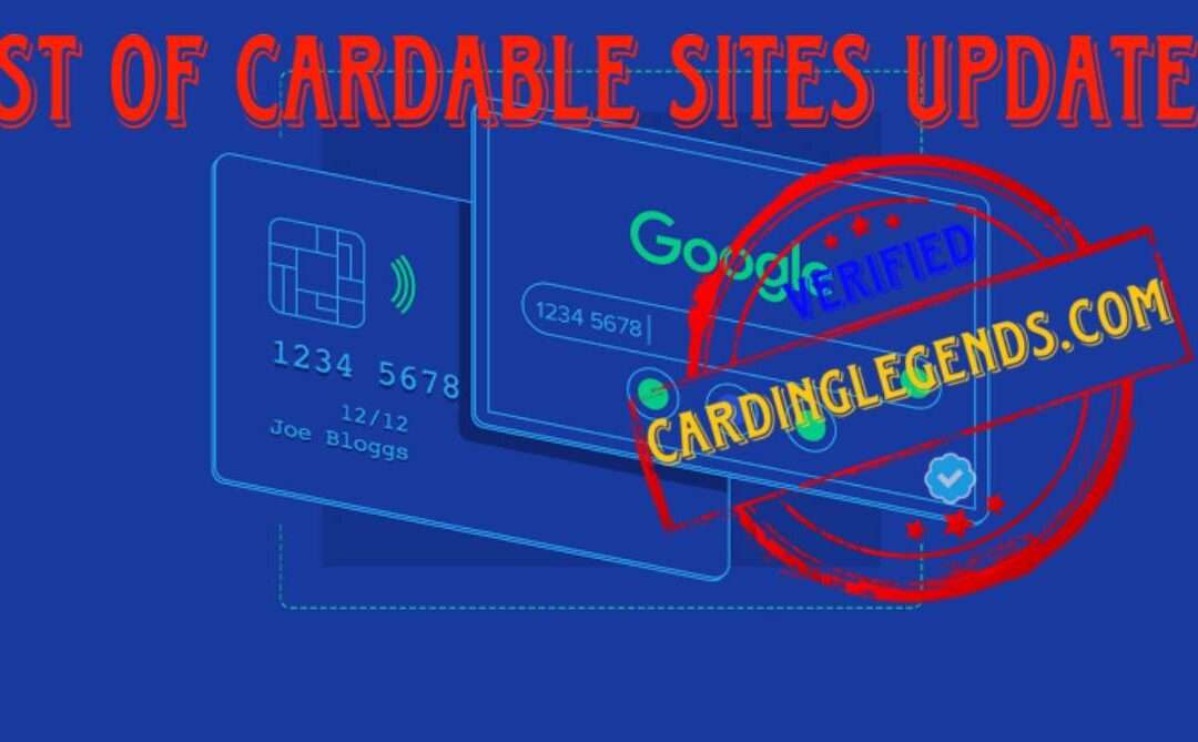 LIST OF CARDABLE SITES