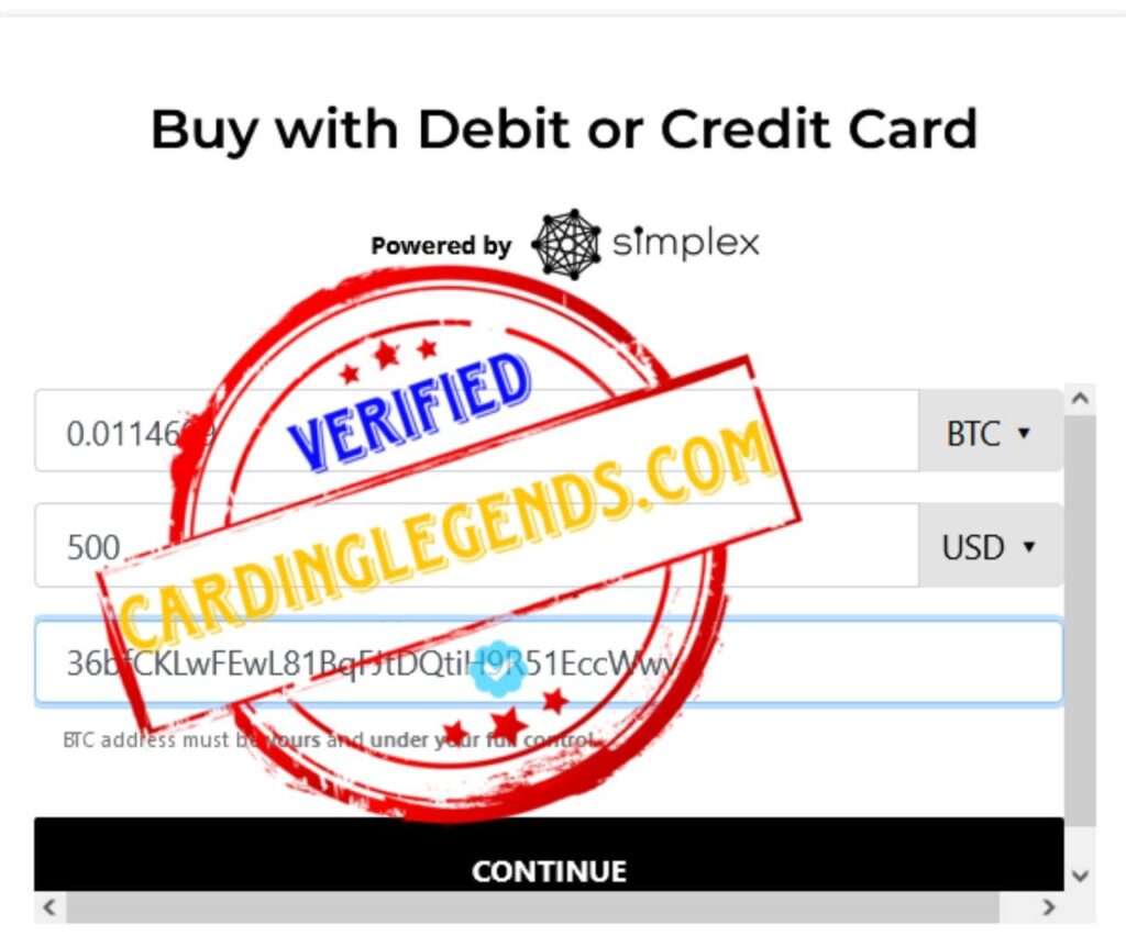 btc carding method