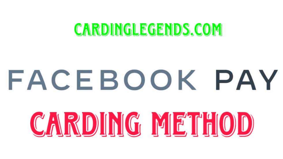 FACEbook pay carding method 2023 and a BIN INSTANT CASHOUT