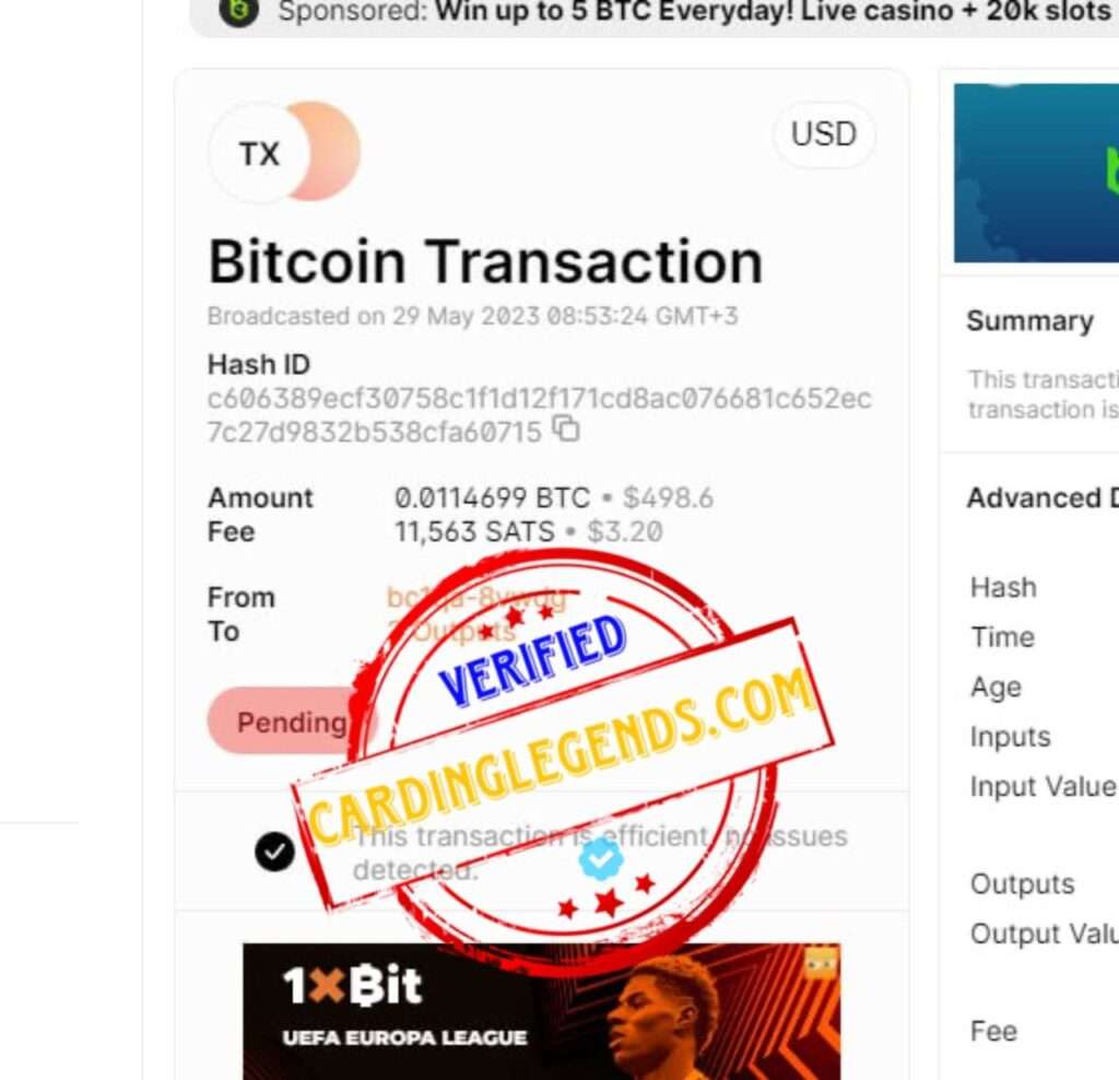 HOW TO CASHOUT CC TO BTC 2023