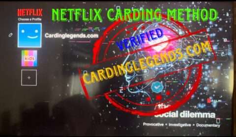 NETFLIX CARDING METHOD