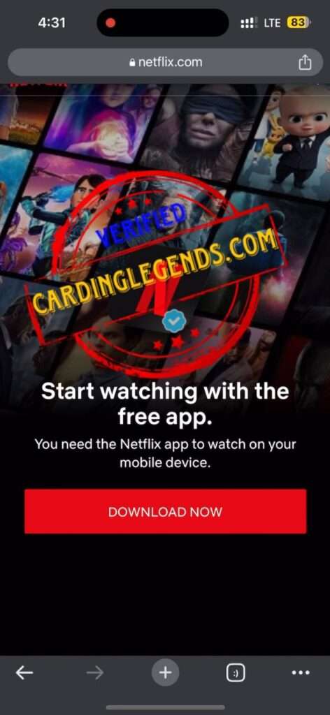 netflix carding method 2023