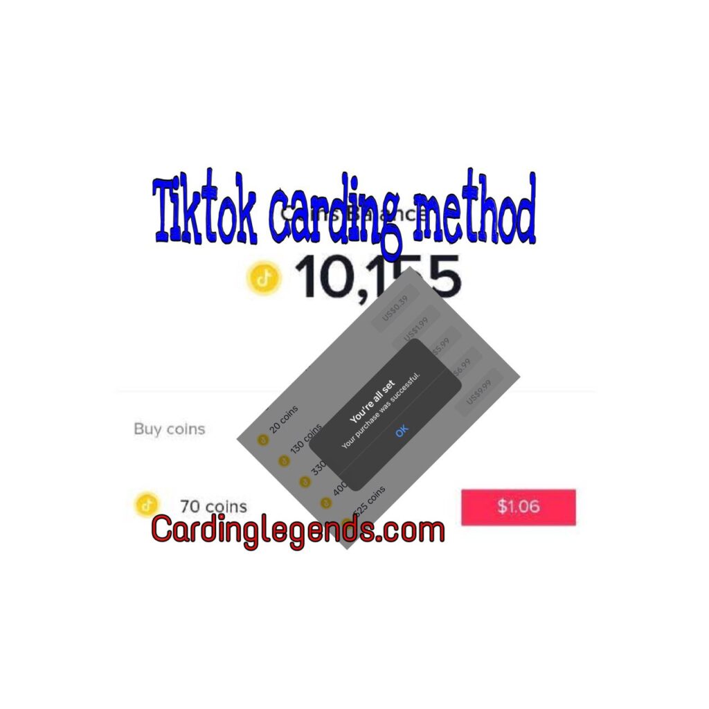 TIKTOK CARDING METHOD