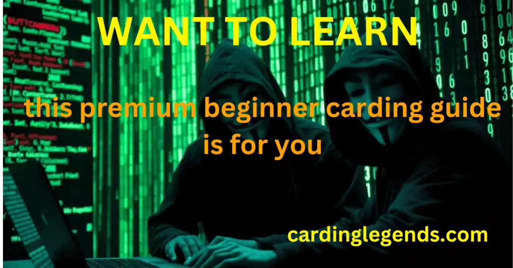 Carding for beginners 2025